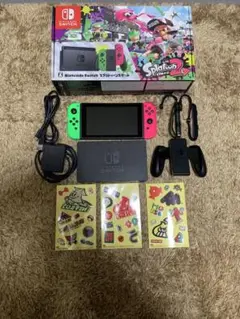 美品 プロコン付きNintendo Switch スプラトゥーン2セット