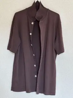 LADY WHITE CO. ブラウン半袖シャツ メンズ　M