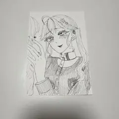 賀陽燐羽　手描きイラスト