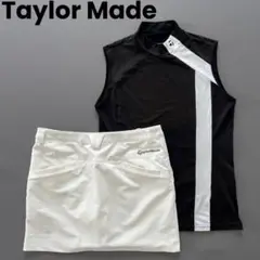TaylorMade テーラーメイド　ノースリーブ　モックネック　スカート　上下