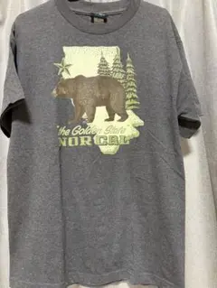 NHS カリフォルニア州クマTシャツ グレー