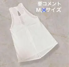 SUKALA☆ タンクトップのみ　フラワープリントセパレートタンクトップ　M