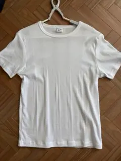 ミラー　パネルリブ　tシャツ