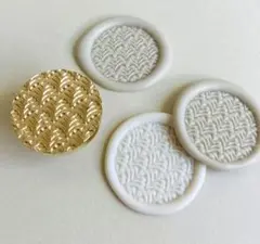 バロック柄 シーリングスタンプ　ヘッド　25ｍｍ