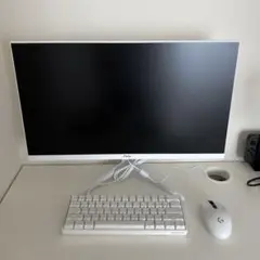 Pixio モニター　Logicool マウス　MonsGeek キーボード