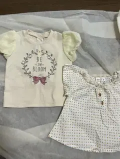 女の子服　80サイズ〜90サイズ　2点セット