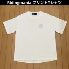 【良品】Ridingmania ライディングマニア リフレクターTシャツ 白 M