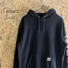 カーハート☆Carhartt パーカー プルオーバー フーディー プリントロゴ