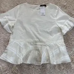 新品未使用　PARIGOT 白 半袖　デザインシャツ