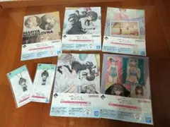ロシデレ　クリアファイル＆ステッカー　ラバーチャーム　一番くじ　新品　匿名配送