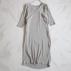 【極美品】theory luxe アセテートワンピース Mサイズ グレー