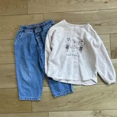 バースデイ　テータテート　デニム　トレーナー　90 95