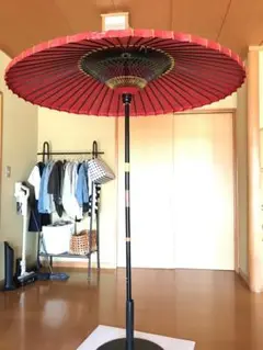 野天傘　野立傘　木製　スタンド　茶屋　立台　レトロ　アンティーク　組み立て式 m49891853129_1.jpg?1727340567
