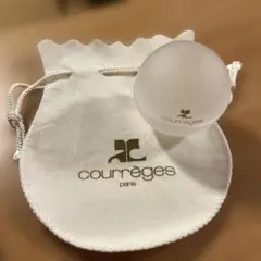 クレージュ　ガラスケース　(巾着袋付)