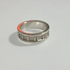 希少サイズ ティファニー アトラス リング シルバー925 ヴィンテージ