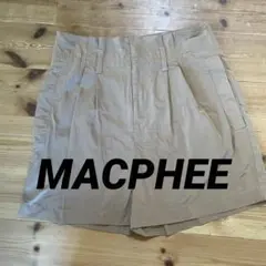 MACPHEE ショートパンツ　36 ベージュ