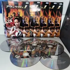 【訳あり】レンタル落ち DVD アタックNO1 全5巻