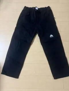 シュプリーム　Supreme ＊NIKE AGCベルトデニムパンツ ブラック SUPREME x NIKE ACG 22AW BELTED DENIM PANT DO7201 010 サイズL