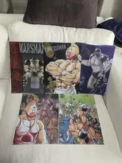 キン肉マン　Ｉ賞 クリアファイル　5枚　タイトーくじ本舗