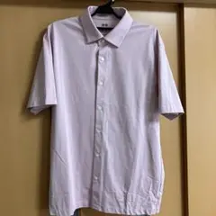【未使用に近い】UNIQLOエアリズムコットンフルオープンシャツ