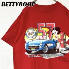 CHEVROLET×ベティちゃん USA製 00s 半袖Tシャツ Murina
