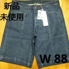 ✨新品✨ la*fite ネイビー ハーフパンツショートパンツ W88