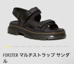 ドクターマーチン　FORSTER マルチストラップ サンダル　メンズ　27cm