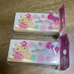 日焼けキティ　アクセサリーケース