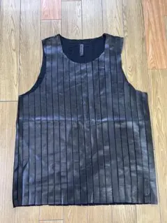 25ss ECCO.Kollctive キコ メッシュ 切り替し レザーベスト