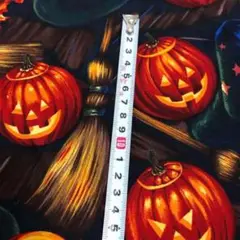 USA コットン　ハロウィン　カボチャ　ビンテージ　アレキサンダーヘンリー