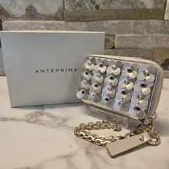 新品　ANTEPRIMA アンテプリマ　ピエーノ　コインケース　ピンクゴールド