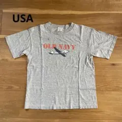 ヴィンテージ tシャツ　飛行機　アメリカ産