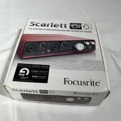 【中古】FOCUSRITE Scarlett 6i6 オーディオインターフェイス Focusrite Scarlett 6i6 Audio Interface for sale online | eBay