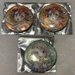 メダリスト展 ランダム缶バッジ 三家田涼佳 八木夕凪 3点セット