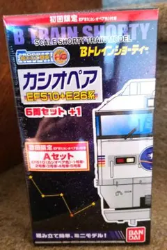 【初回限定・未開封】Bトレインショーティー カシオペア Aセット 初回限定版・未開封未組立】Bトレイン カシオペア A・Bセット