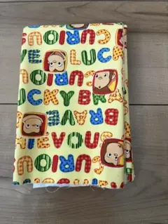 おさるのジョージ生地 綿プリント