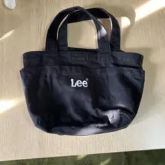 Lee 黒 トートバッグ