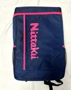 Nittaku 卓球用バックパック ネイビー/ピンク
