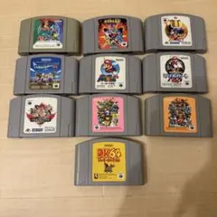 NINTENDO64 ソフト 10本セット