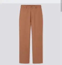 UNIQLO リネンブレンドリラックスストレートパンツ（丈標準67～69cm）