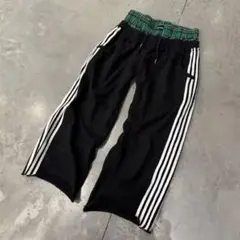 レイヤード　スウェットパンツ　男女兼用　海外