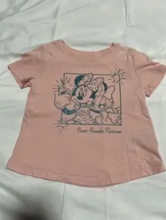 ミニーマウス Tシャツ 3歳 ピンク