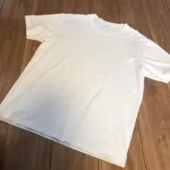 UNIQLO メンズ　エアリズム　Mサイズ Tシャツ　半袖　Ｕネック　白