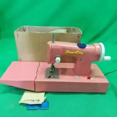 Sew Ette Manual/ Battery Operated Toy Sewing Machine Japan