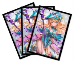 遊戯王　ブラックマジシャンガール　スリーブ