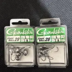 Gamakatsu FOOT BALL 28 サイズ1 5個入り