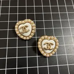 CHANEL ボタン ホワイト2個セット