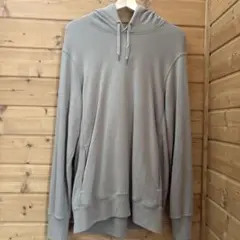 UNIQLO ブラウン フード付きパーカー Lサイズ