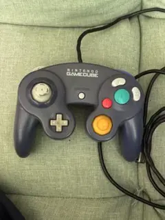 任天堂　ゲームキューブコントローラー　紫　パープル　純正