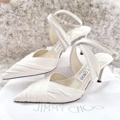 ジミーチュウ JIMMY CHOO パンプス ハイヒール ストラップ 新品同様